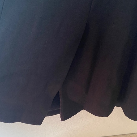 Laundry By Shelli Segal Black Long Blazer with White Accents - Picture 4 of 6